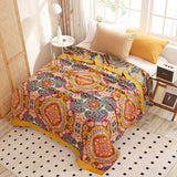 Boho Cotton Throw Blanket