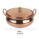 Elegant Copper Cookware Set
