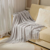 Cozy Knit Throw Blanket