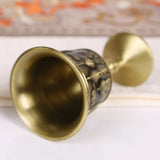 Vintage Bronze Shot Glass