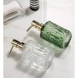Elegant Glass Soap Dispenser 400ml
