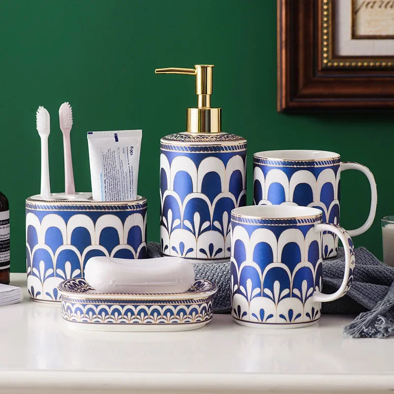Ceramic Bathroom Set