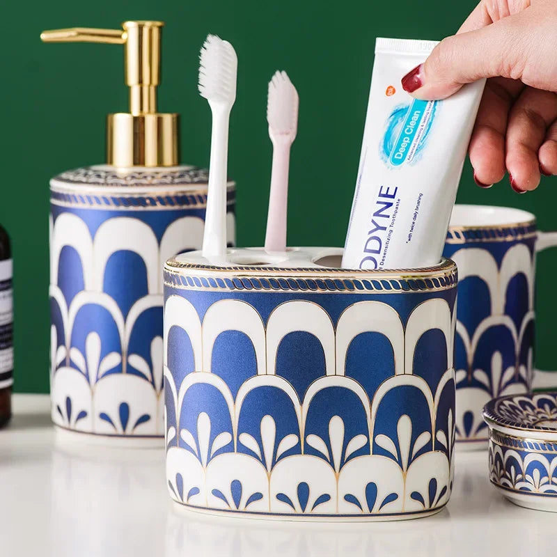Ceramic Bathroom Set
