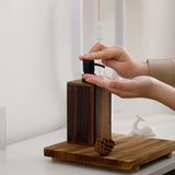 Elegant Wooden Soap Dispenser