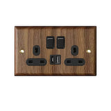 Vintage Brass Toggle Light Switch