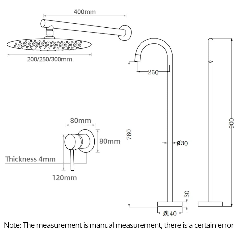 Elegant Dual Function Shower Faucet