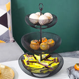 Elegant Multi-Tier Fruit Basket