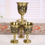 Vintage Bronze Shot Glass