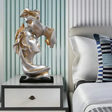 Elegant Lovers Resin Sculpture