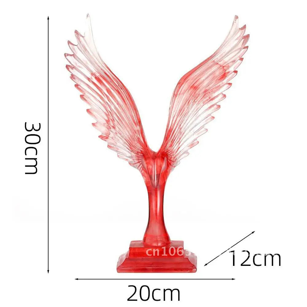 Elegant Transparent Wing Decor