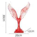 Elegant Transparent Wing Decor