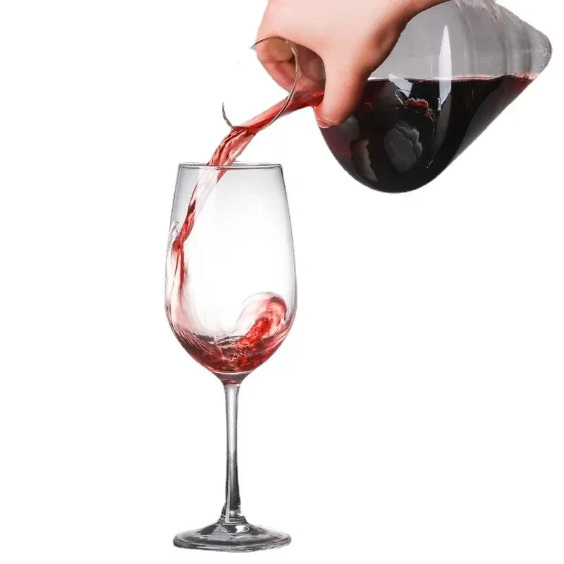 Elegant Crystal Wine Decanter Set