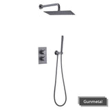 Elegant Wall-Mounted Shower System
