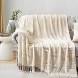 Cozy Knit Throw Blanket