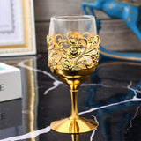 Golden Nordic Wine Goblet