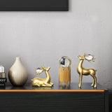 Golden Crystal Decor Set