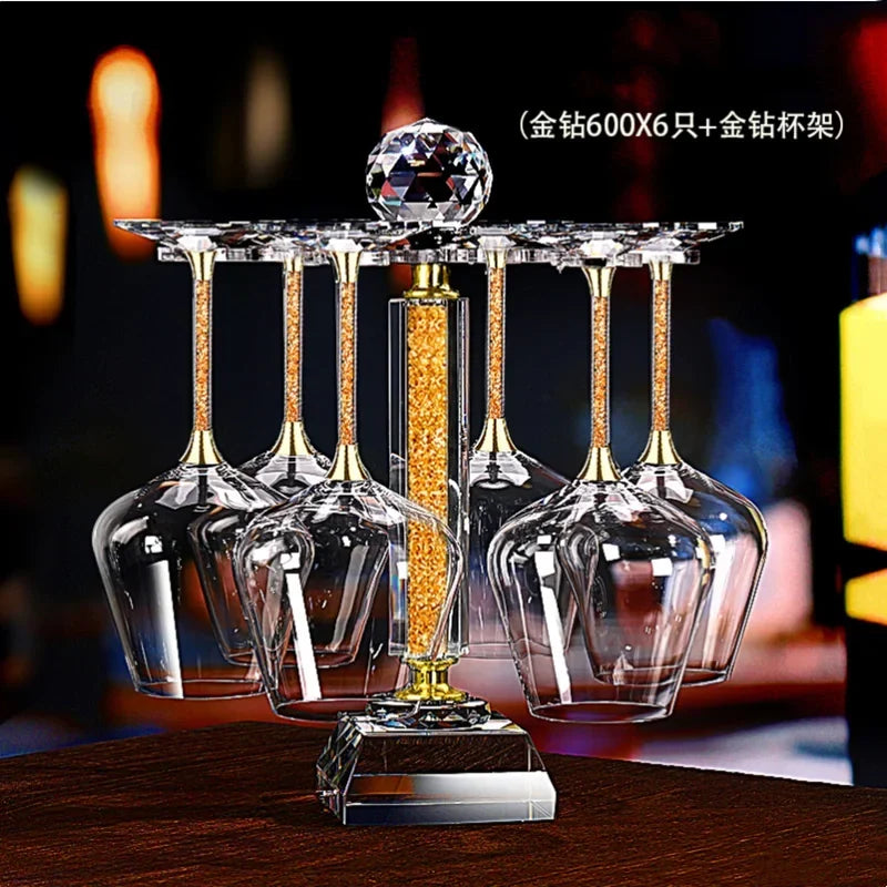 Elegant Crystal Wine Set