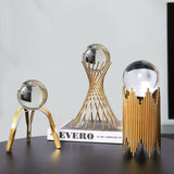 Golden Crystal Decor Set