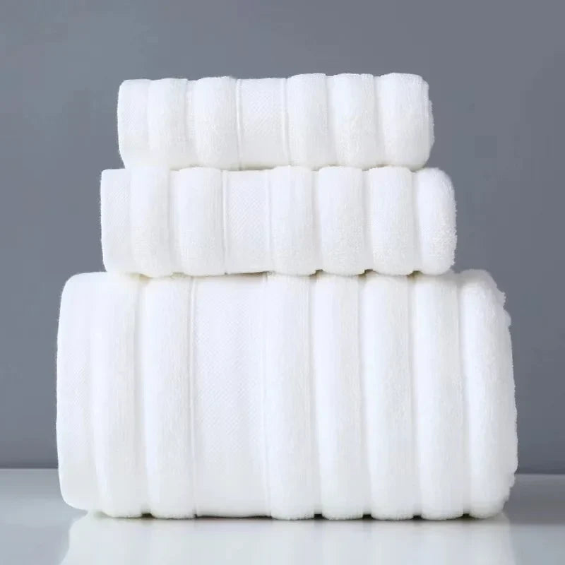 Luxurious Cotton Towel Set - 3 Piece
