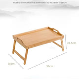 Versatile Bamboo Folding Table