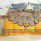 Boho Cotton Throw Blanket