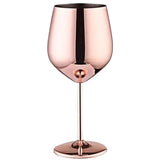 Elegant Stainless Steel Wine Goblet