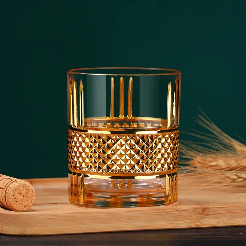 Elegant European Whiskey Glass