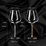 Elegant Crystal Wine Set