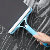 3-in-1 Window Cleaning Tool with Built-In Spray and Squeegee