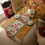 Vintage Floral Table Runner