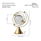 Golden Crystal Decor Set