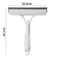 3-in-1 Window Cleaning Tool with Built-In Spray and Squeegee