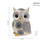 Charming Owl Sculpture Decor
